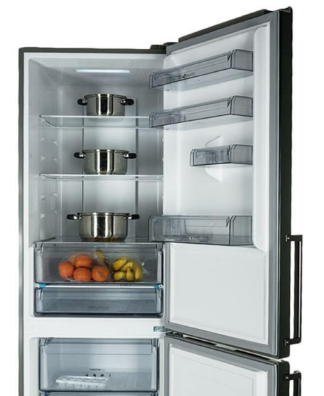 Холодильник Galatec RFR-HA3403 Чёрная сталь